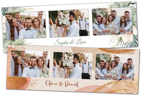 Loona-streifen-wedding Hochzeit Fotobox Loona Streifen sind der Hit