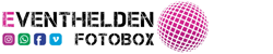 Die Fotobox von den Eventhelden Logo