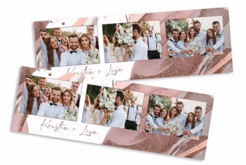 Fotobox Hochzeit mit den Loona Streifen