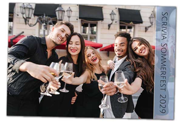 After-work-party Einzelfoto Printdesign auf der Firmenfeier