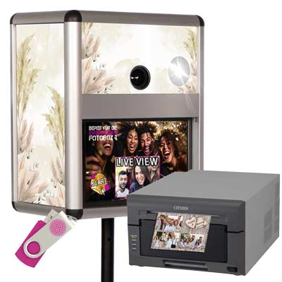 fotobox mit drucker mieten