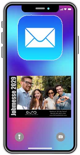 Fotobox Foto teilen mittels eMailing Modul